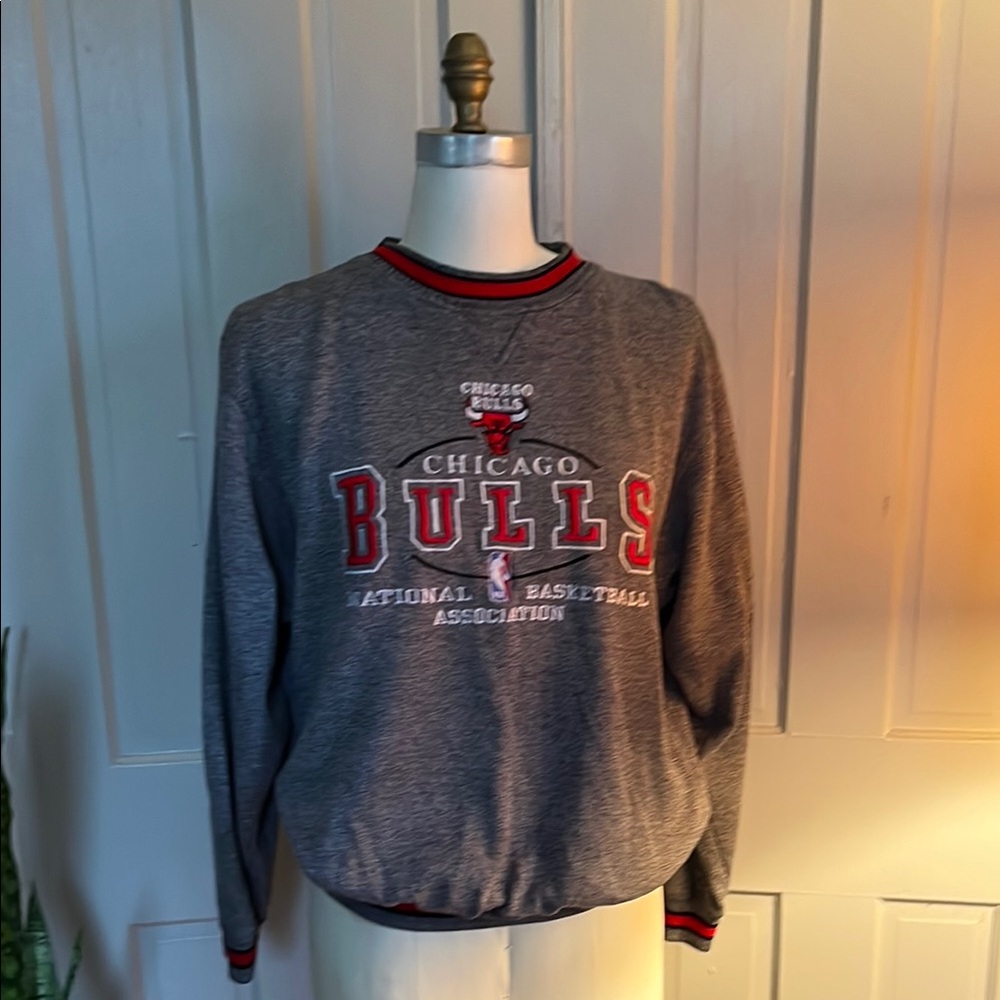 Vintage Chicago Bulls Grey Sweater